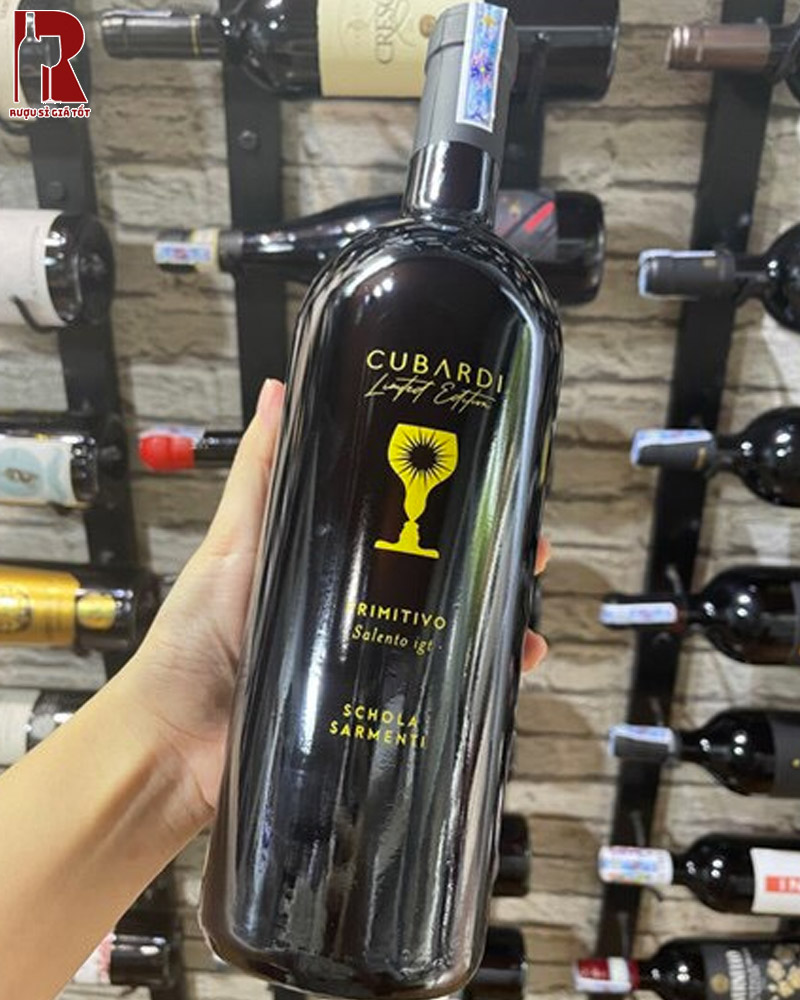 Rượu Vang Ý Đỏ Schola Sarmenti Cubardi Salento IGT Limited Edition Giá Tại Việt Nam