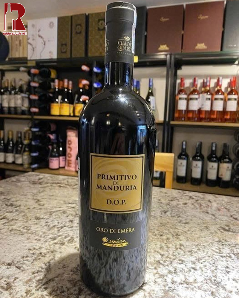 Giá Rượu Vang Ý Đỏ Tenute Emera Oro di Emera Primitivo di Manduria