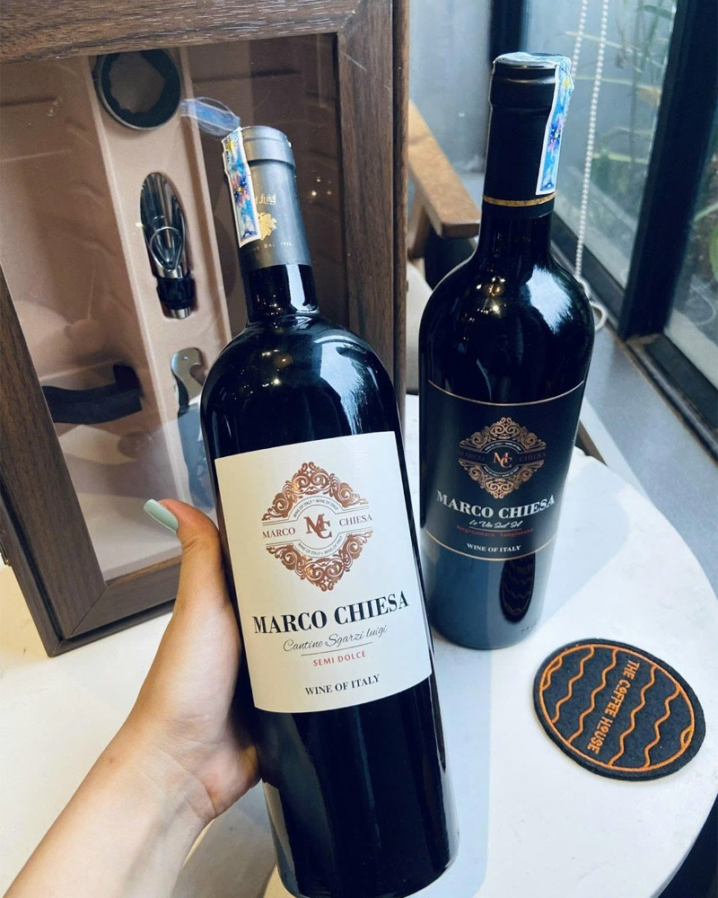 Bảo Quản Rượu Vang Ý Ngọt Marco Chiesa