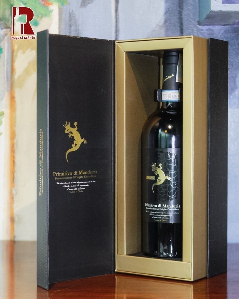 Mua Rượu Vang Ý Đỏ Re Geco Primitivo Di Manduria giá rẻ