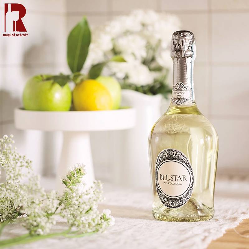Mua Rượu Vang Ý Trắng Bisol Bel Star Prosecco DOC Brut Chính Hãng