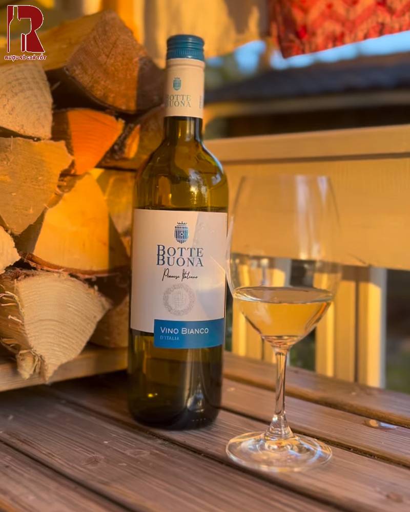 Giá Rượu Vang Ý Trắng Botte Buona Vino Bianco d'Italia Hiện Nay