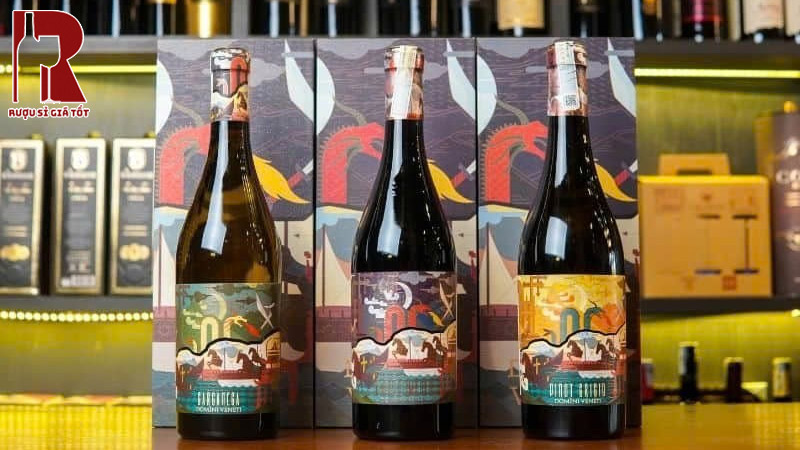 Mua Rượu Vang Ý Trắng Domini Veneti Hảo Hạng