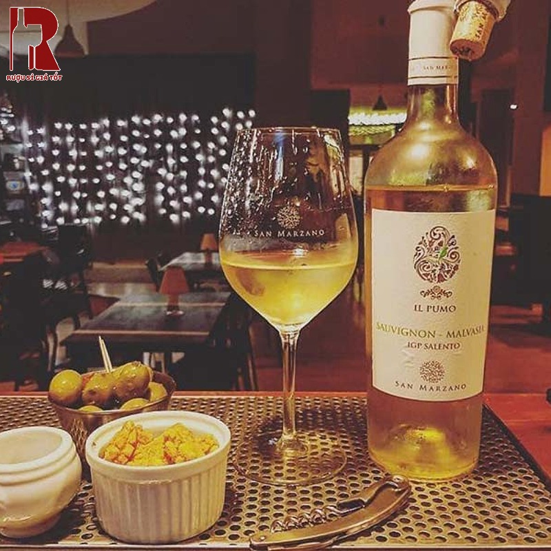 Giá Rượu Vang Ý Trắng IL Pumo Sauvignon Malvasia