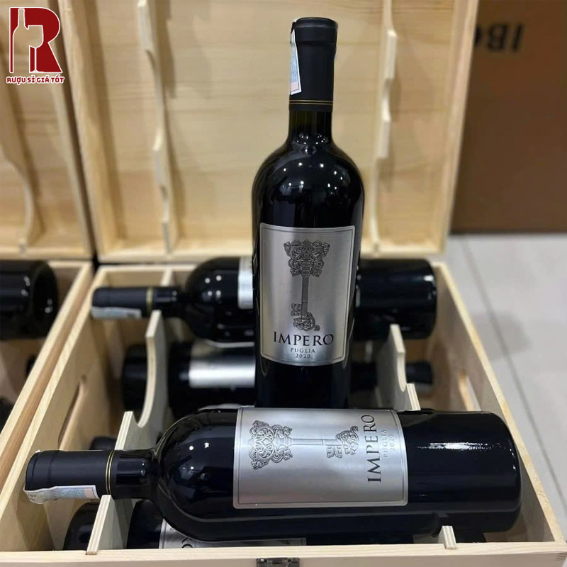 Mua Rượu Vang Ý Đỏ Impero Negroamaro Sangiovese - Chìa Khóa Bạc Đáng Tin Cậy