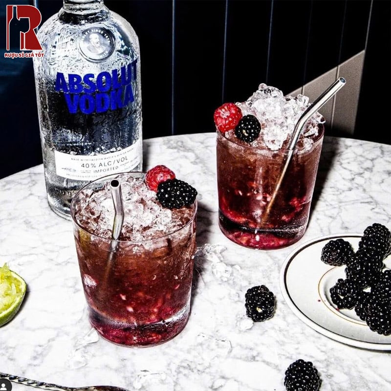 Thưởng Thức Rượu Vodka Absolut Original