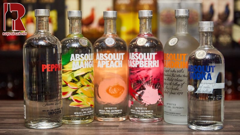 Giá rượu vodka Absolut bao nhiêu?