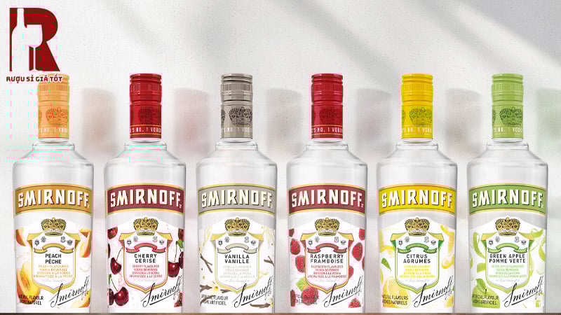 Mua rượu vodka Smirnoff giá rẻ