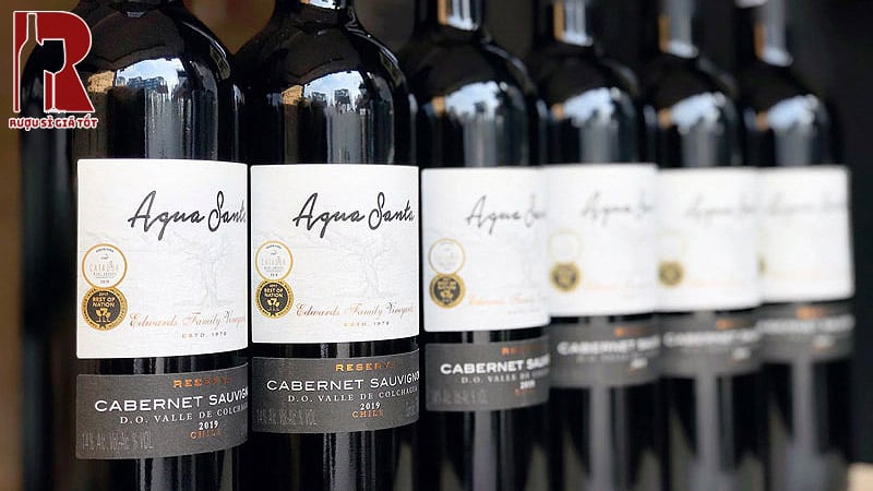 Các chai rượu Vang Colchagua Valley đã giành được nhiều giải thưởng danh giá trên thế giới