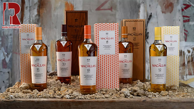 Rượu vùng Highland Macallan là tinh hoa của vùng Highland, mang đến trải nghiệm rượu ngọt nhẹ, đậm vị trái cây khô