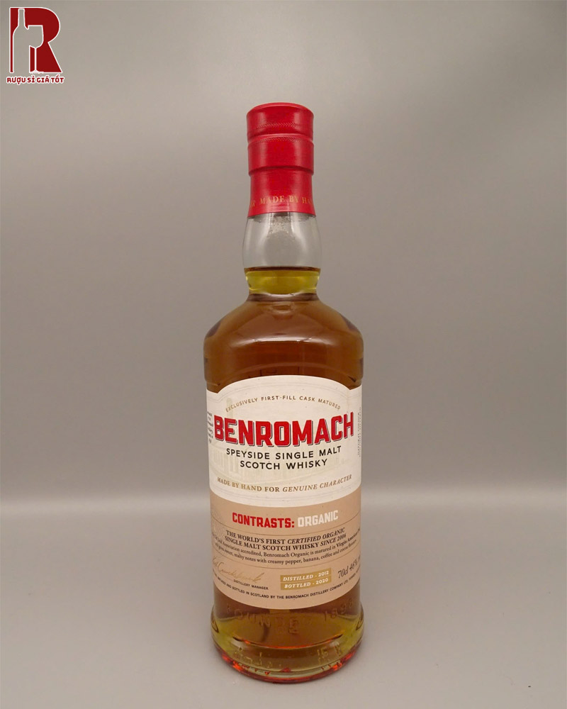 Giá Rượu Whisky Benromach Organic Tốt Nhất