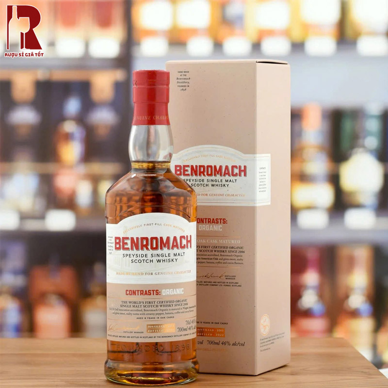 Mua Rượu Whisky Benromach Organic Chính Hãng