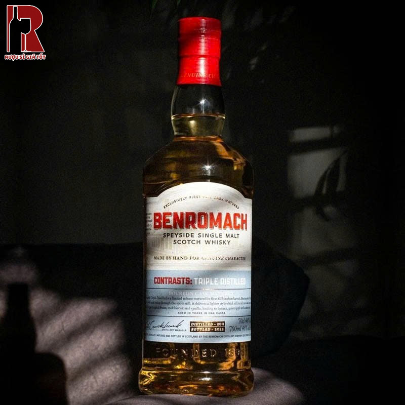 Hương Vị Rượu Whisky Benromach Triple Distilled