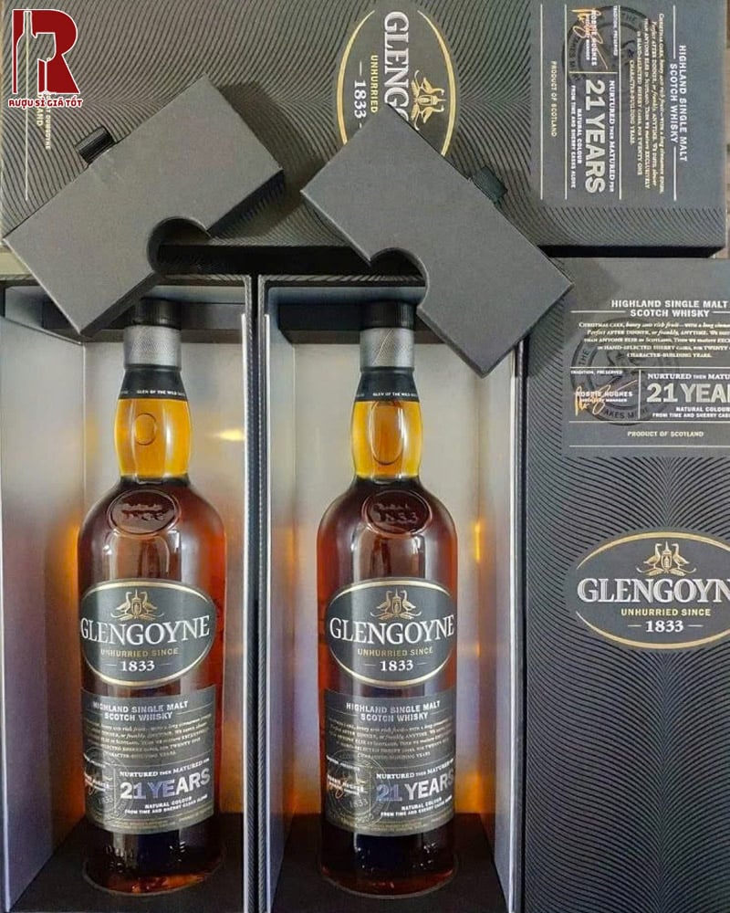Rượu Whisky Glengoyne 21 Năm Nhập Khẩu Cao Cấp