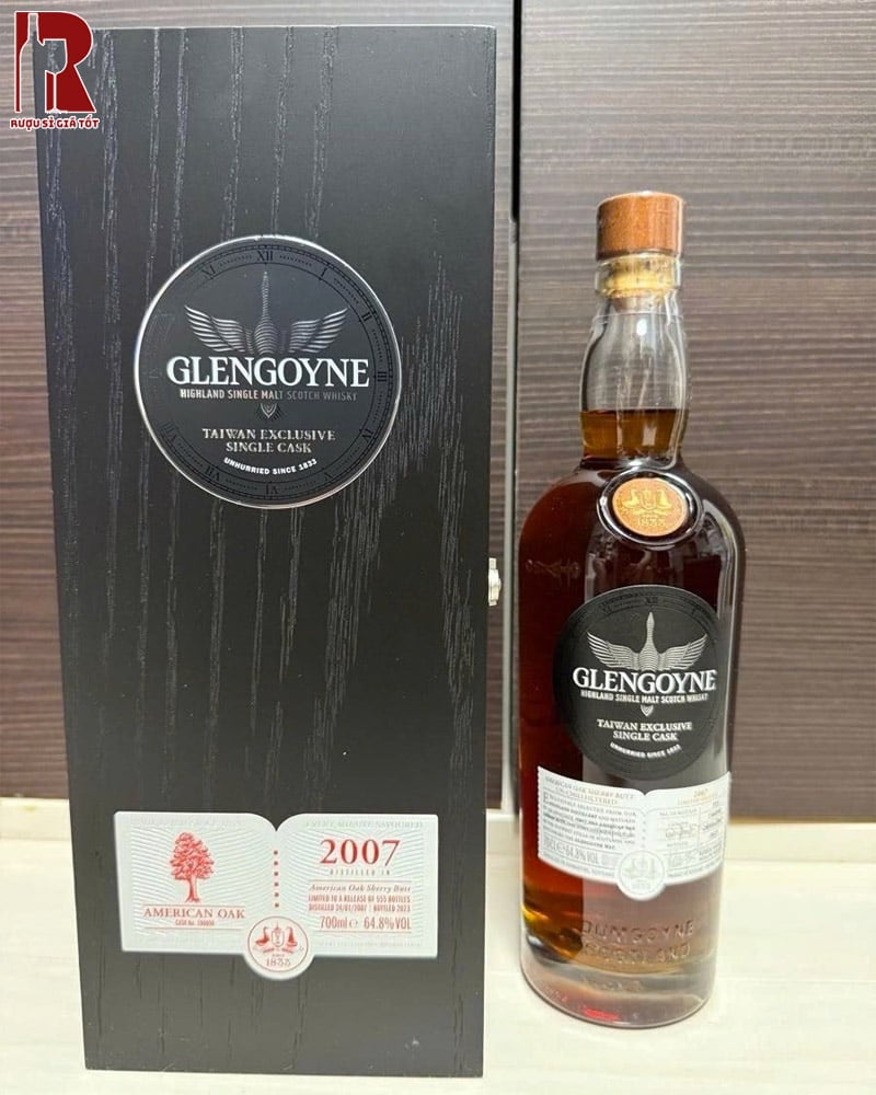 Rượu Whisky Glengoyne Single Cask - Độc Quyền Đài Loan Giá Rẻ