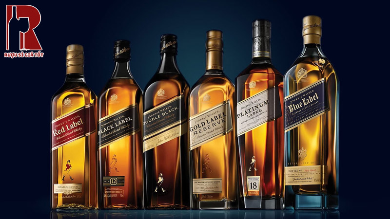 Rượu whisky Johnnie Walker giá tốt