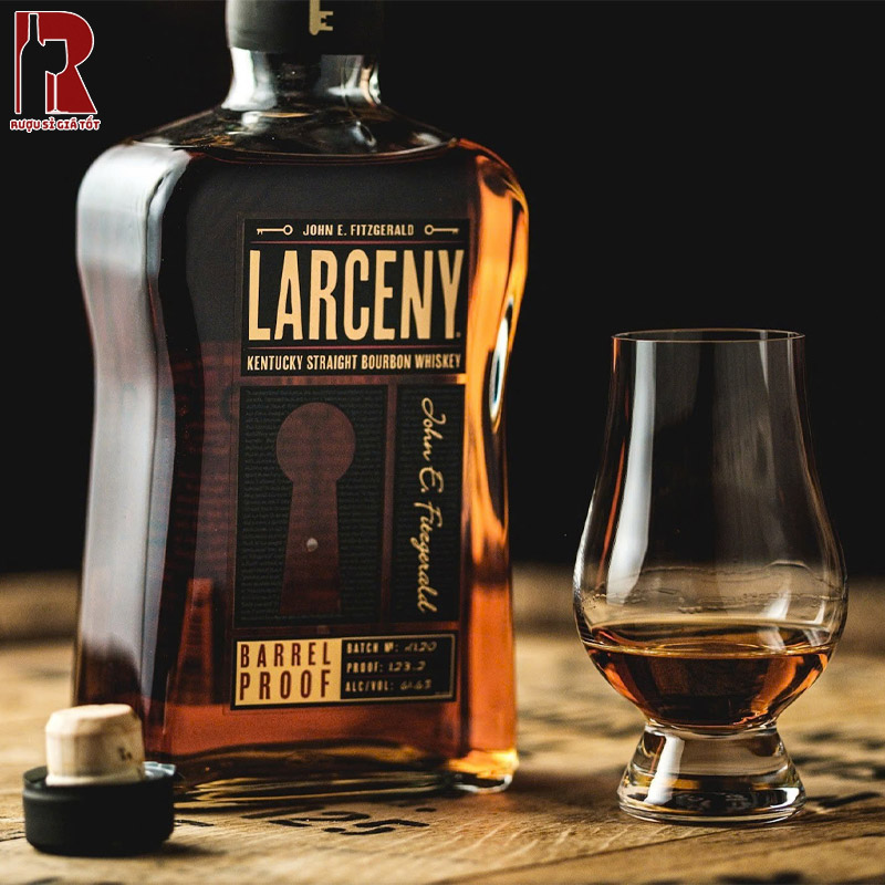 Thưởng Thức Rượu Whisky Larceny Barrel Proof