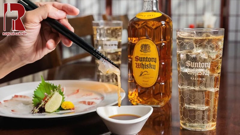 Rượu Whisky Nhật Kakubin Ăn Với Món Gì Ngon?