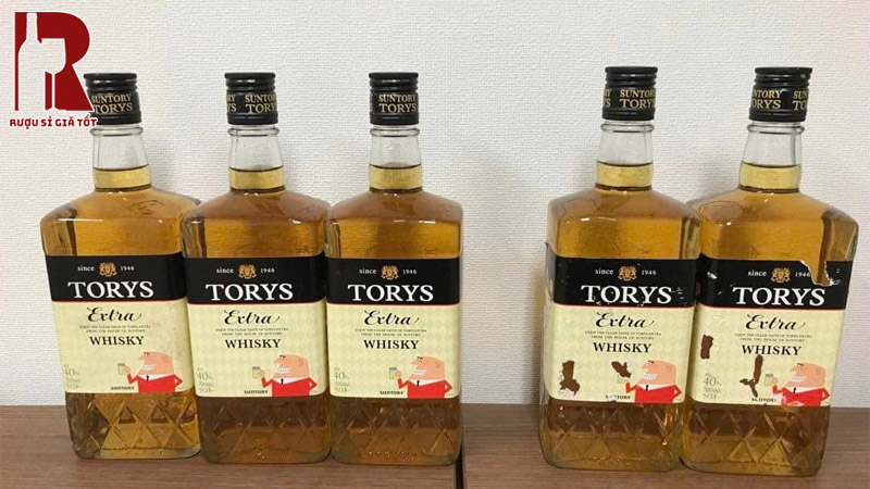 Giá Rượu Whisky Nhật Toris Extla Cao Không?