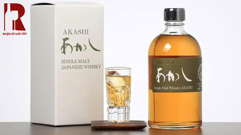Mua Rượu Whisky Nhật White Oak Single Malt Akashi