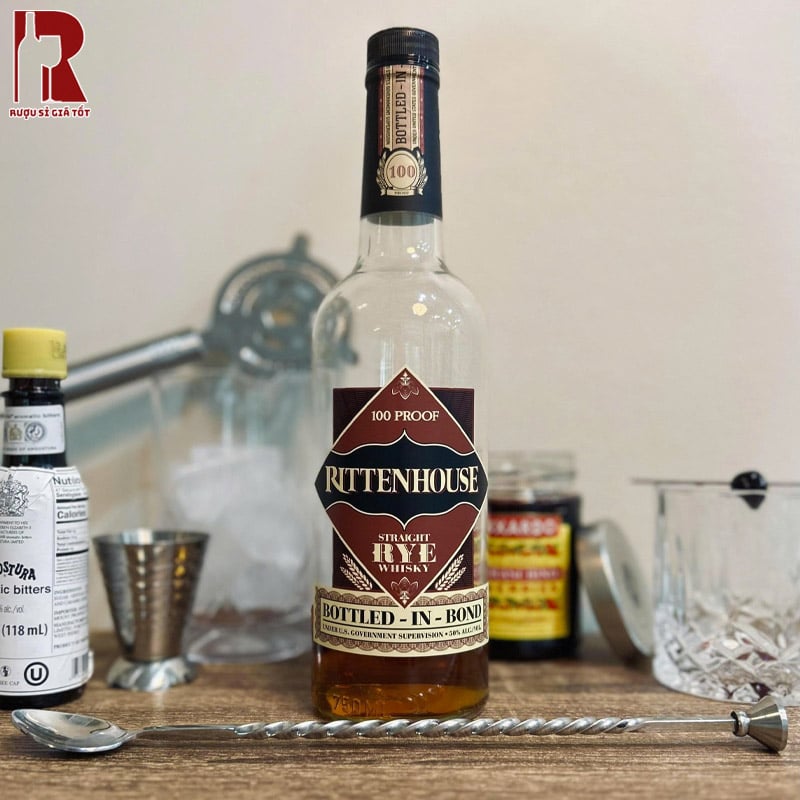 Uống Rượu Whisky Rittenhouse Rye Ngon Nhất