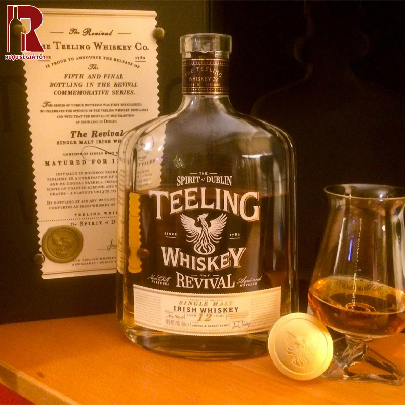 Hương Vị Rượu Whisky Teeling 12 Năm Revival