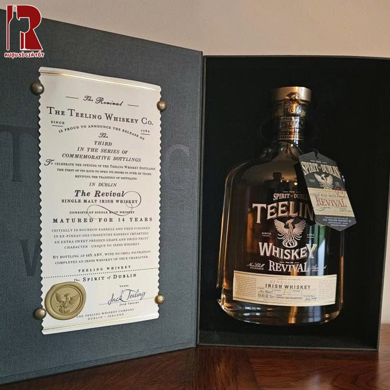 Rượu Whisky Teeling 14 Năm The Revival 3 Ngon Bổ Rẻ