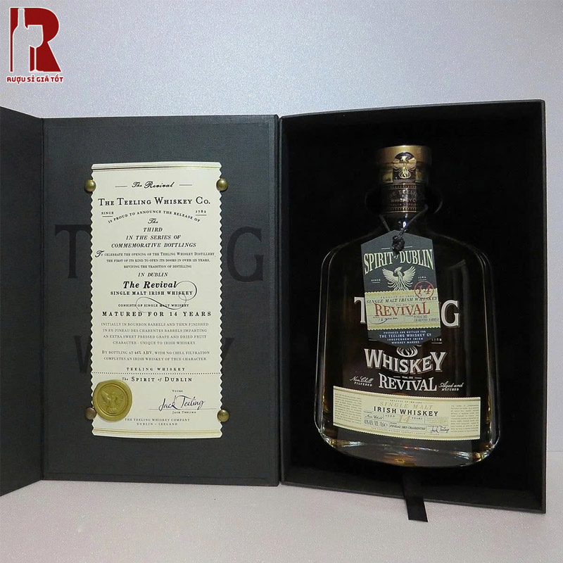 Giá Rượu Whisky Teeling 14 Năm The Revival 3 Mới Nhất