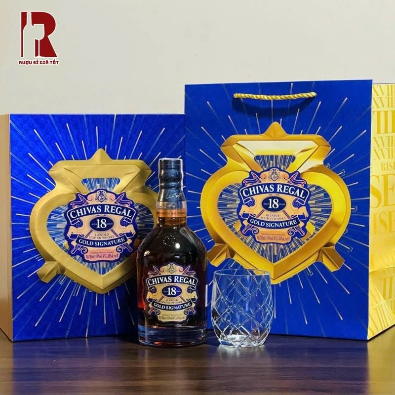 Rượu Chivas Regal 18 Năm - Hộp Quà Tết 2026