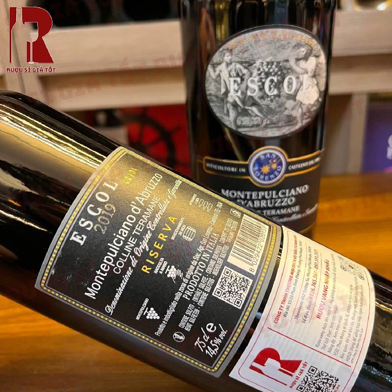Escol Montepulciano d'Abruzzo Riserva