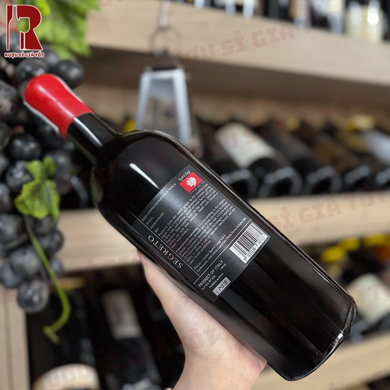 Rượu Vang Ý Đỏ Segreto Negroamaro - Vang Chìa Khóa nhập khẩu giá rẻ chính hãng