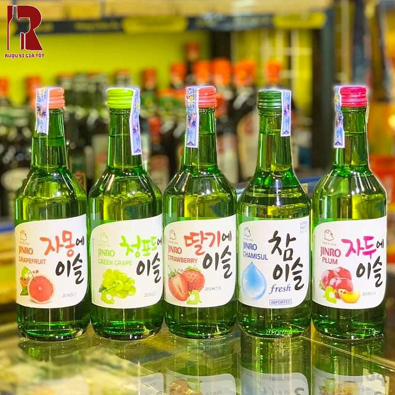 Rượu Soju có nhiều hương vị, dễ uống và phù hợp với nhiều đối tượng