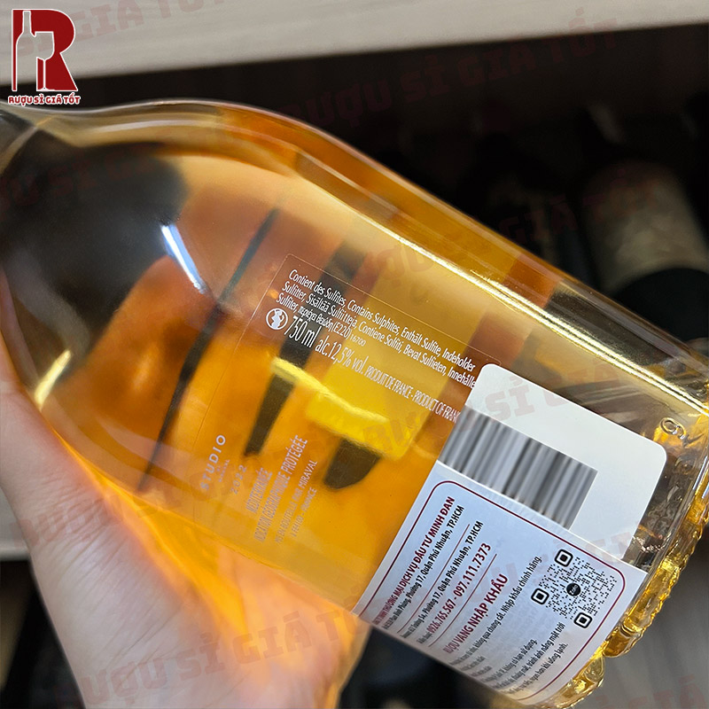 Rượu Vang Pháp Hồng Studio By Miraval nhập khẩu chính hãng giá tốt