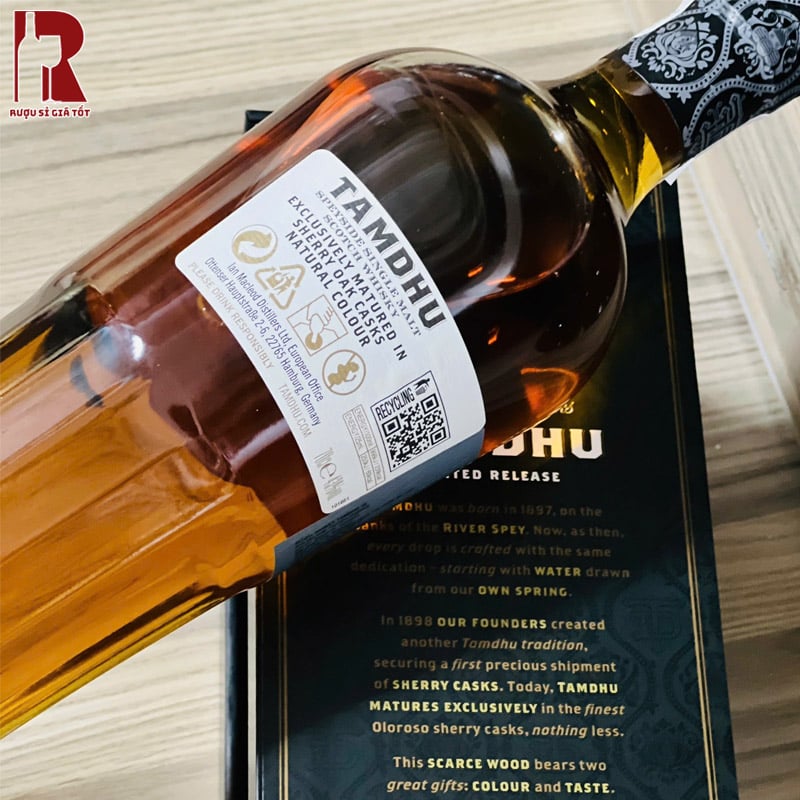 Rượu Tamdhu 12 Năm nhập khẩu giá rẻ