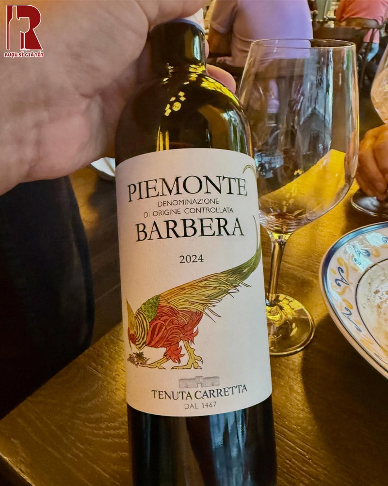 Báo Giá Rượu Tenuta Carretta Piemonte Barbera