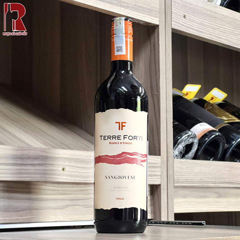 Rượu Vang Ý Đỏ Terre Forti Sangiovese Rubicone nhập khẩu