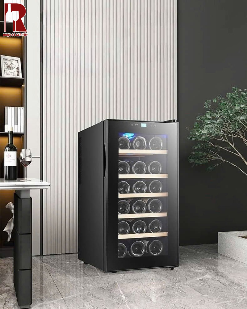 Mua Tủ Rượu Vang Adela 18 Chai Giá Kim Loại Không Sấy Kính Chất Lượng