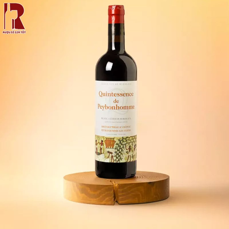 Giá Rượu Vang Pháp Đỏ Quintessence de Peybonhomme Blaye Cotes De Bordeaux Phải Chăng