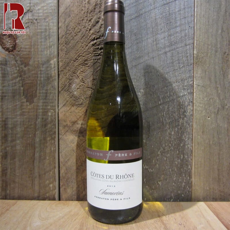Mua Rượu Vang Pháp Trắng Ferraton Père & Fils Cotes du Rhone Samorens Blanc Chất Lượng