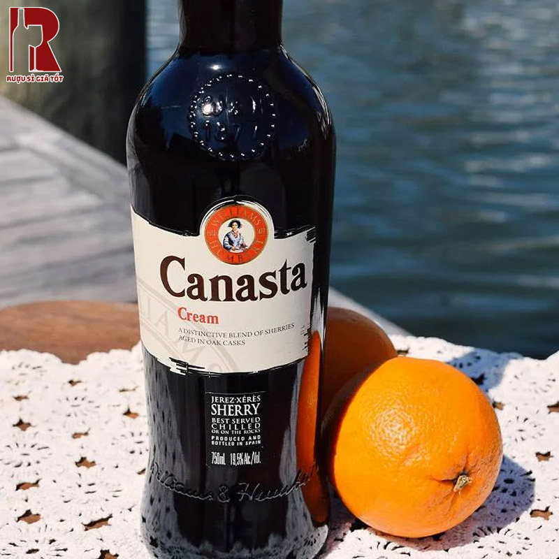 Vang cường hoá Canasta Cream Sherry Jerez cao cấp