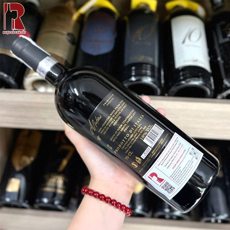 Vang đỏ Ý Meloni Primitivo giá tốt