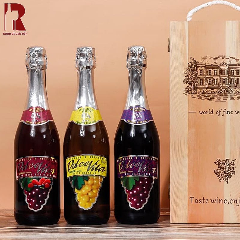 Rượu vang không độ Dolce Vita đến từ nước Ý với phong cách nhẹ nhàng, ngọt dịu