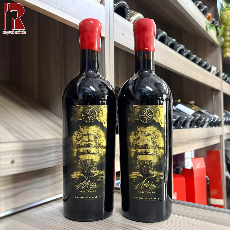 Rượu Vang Ý Đỏ Meloni Negroamaro Vàng đậm vị và dễ uống