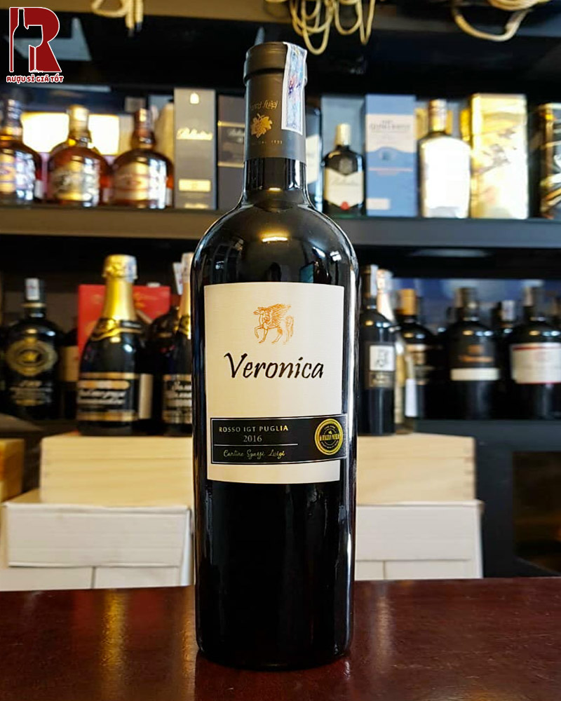 Rượu Vang Ý Đỏ Veronica Rosso IGT Puglia Chát nhập khẩu