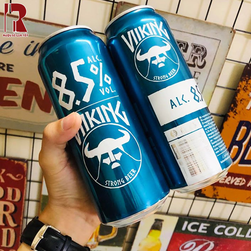 Bia Đức Viiking Strong Lager 500ml nhập khẩu chính hãng giá rẻ