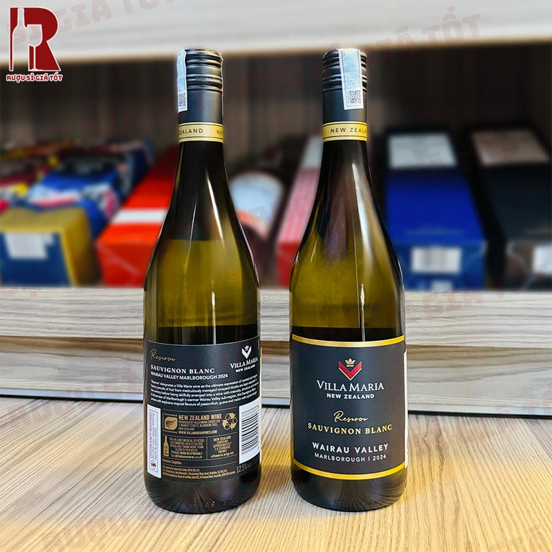 Rượu Vang New Zealand Trắng Villa Maria Reserve Sauvignon Blanc Marlborough giá rẻ
