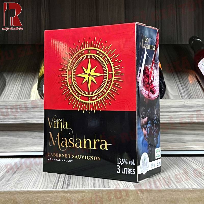 Vang Bịch Chile Vina Masanra Cabernet