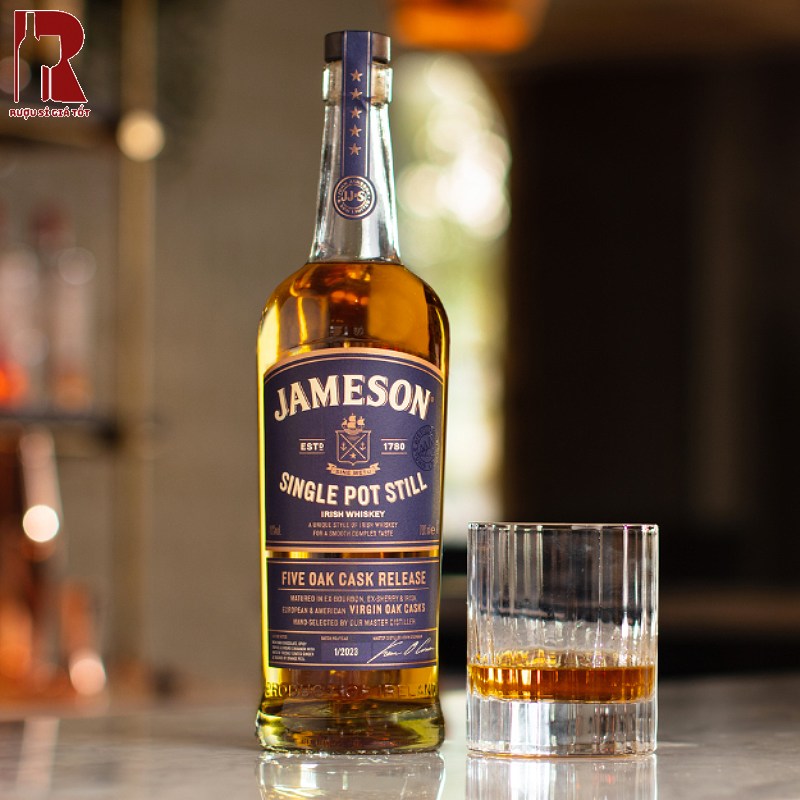 Whisky Ireland phần lớn có vị dịu nhẹ, dễ uống