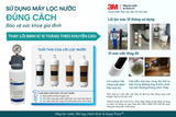 Dấu hiệu cần biết để thay lõi máy lọc nước 3M