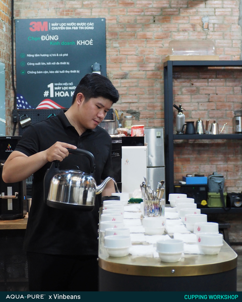 Water quality for coffee brewing